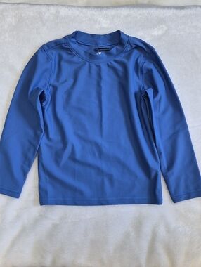 Lot Of 5 Primary Royal Blue Long-Sleeve Swim Shirt